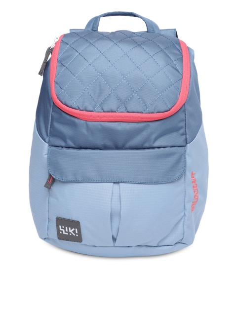

Wildcraft Women Blue Solid Backpack
