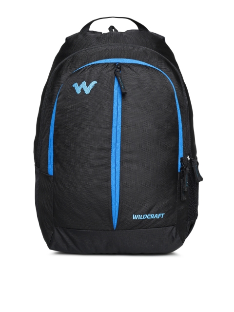 

Wildcraft Unisex Black Solid Backpack