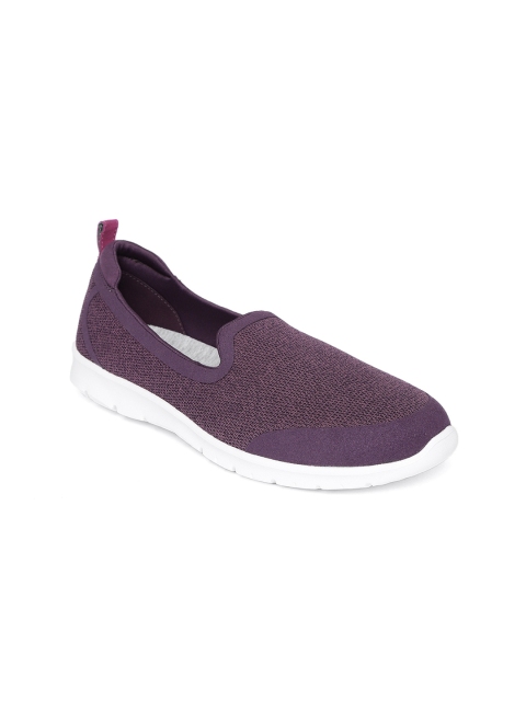 

Clarks Women Aubergine Slip-On Sneakers, Purple