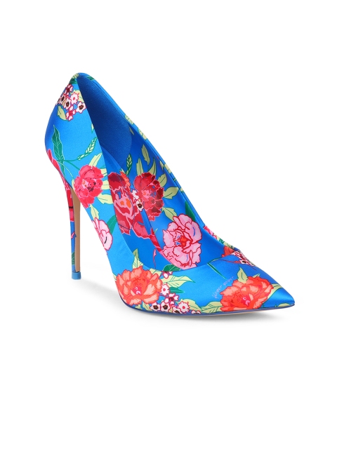 

ALDO Women Blue Printed Pumps