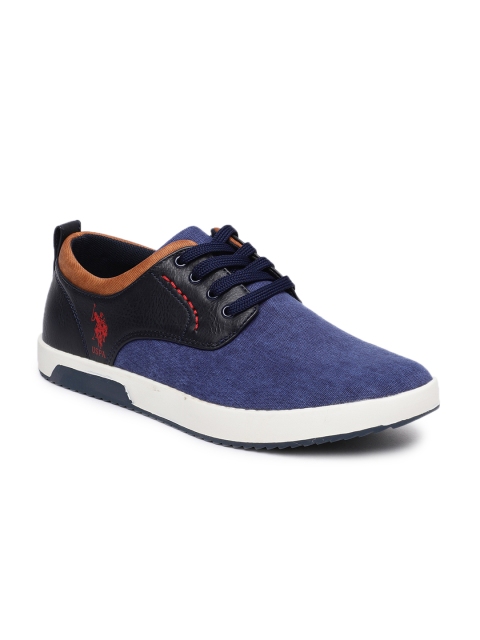 

U.S. Polo Assn. Men Navy Blue Sneakers