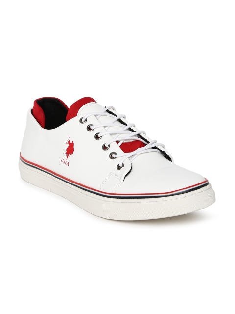 

U.S. Polo Assn. Men White Zion Sneakers