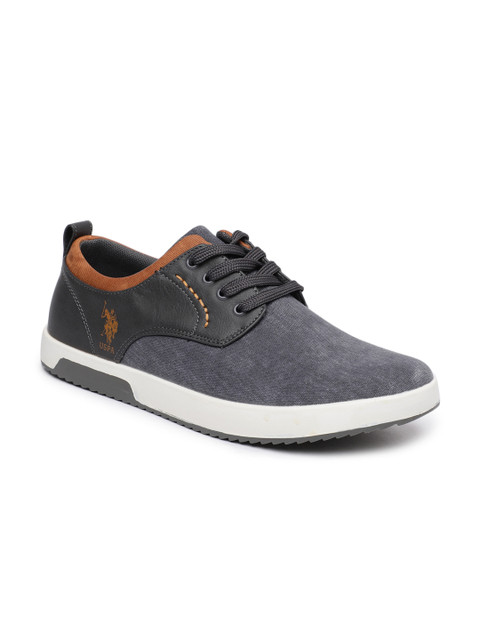 

U.S. Polo Assn. Men Grey Sneakers