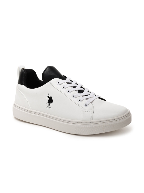 

U.S. Polo Assn. Men White Sneakers