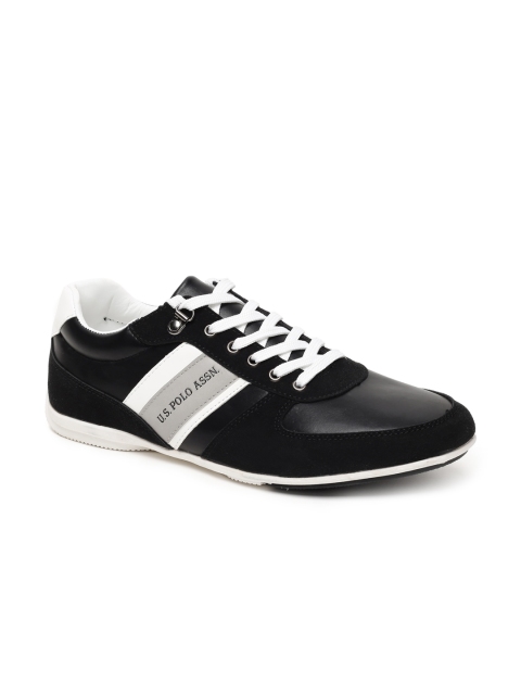 

U.S. Polo Assn. Men Black Sneakers