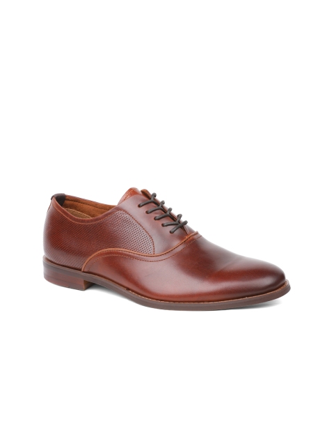 

ALDO Men Brown Leather Oxfords