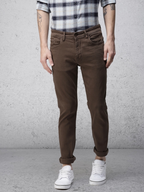 

Ecko Unltd Men Brown Slim Fit Mid-Rise Jeans