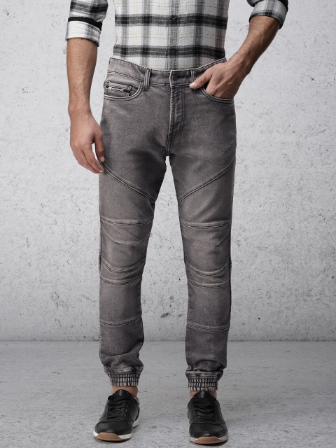 

Ecko Unltd Men Grey Jogger Mid-Rise Jeans