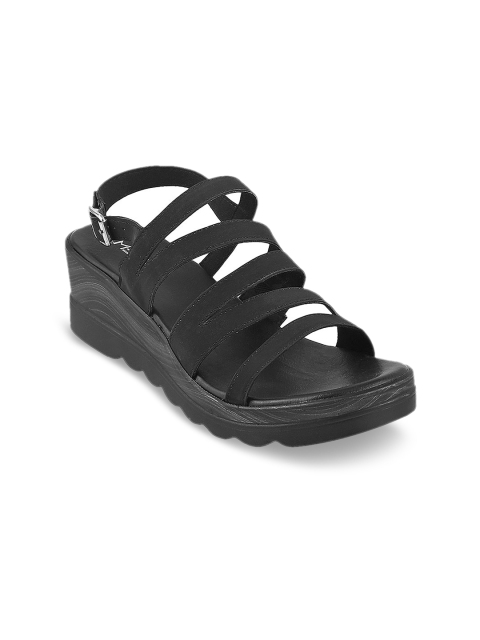 

Metro Women Black Solid Gladiators