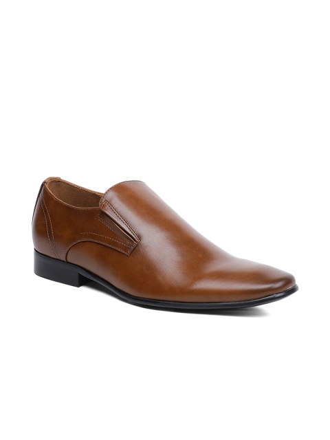 

Call It Spring Men Brown Solid Formal Slip-On Shoes
