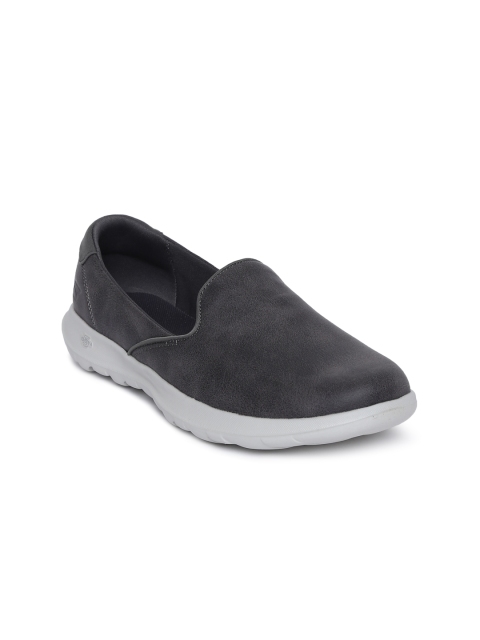 

Skechers Women Charcoal Go Walk Lite - Queenly Slip-on Walking Shoes