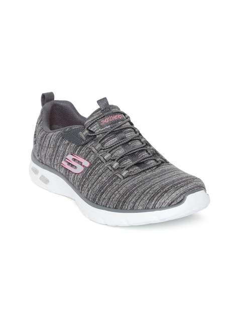 

Skechers Women Grey EMPIRE D'LUX Sneakers