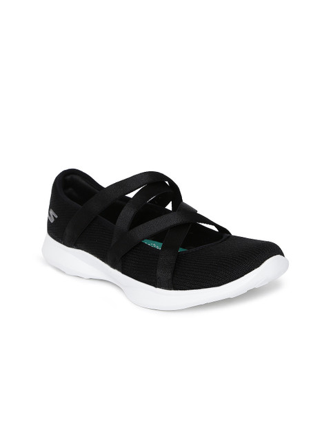 

Skechers Women Black Slip-On Sneakers