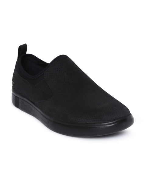 

Skechers Men Black Glide 2.0 Ultra Suede Walking Shoes