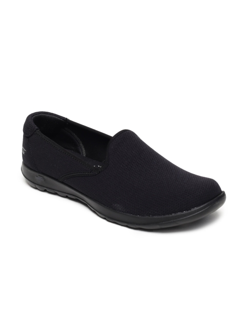 

Skechers Women Black Walking Shoes