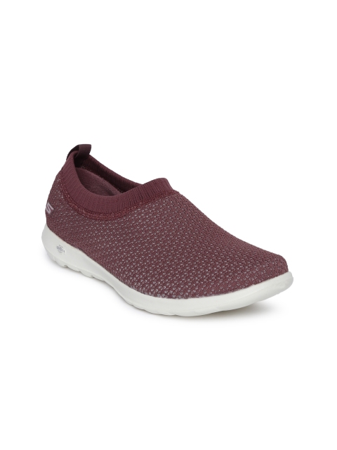 

Skechers Women Mauve GO WALK LITE ECLECTIC Walking Shoes