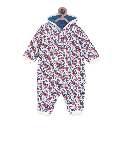 

MINI KLUB Girls Multicoloured Hooded Rompers, Multi