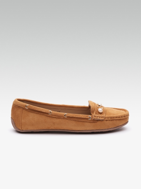 

Carlton London Women Tan Brown Loafers