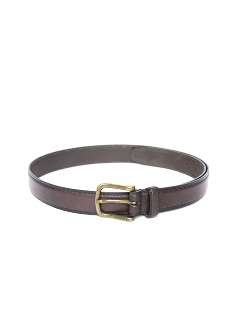 

Tommy Hilfiger Men Brown Solid Leather Belt