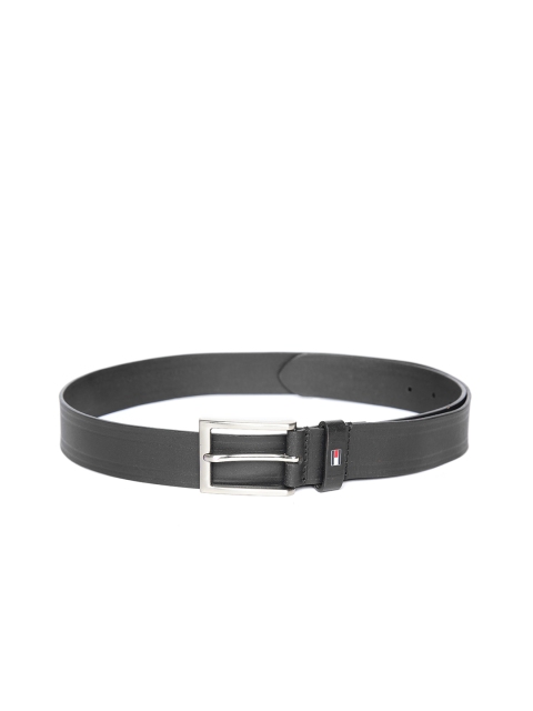 

Tommy Hilfiger Men Black Solid Belt