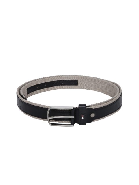 

Tommy Hilfiger Men Navy Blue Solid Leather Belt