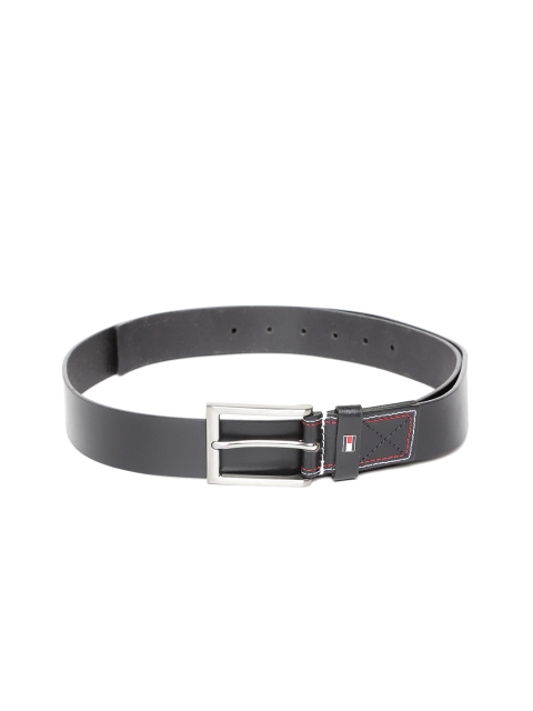 

Tommy Hilfiger Men Black Leather Belt
