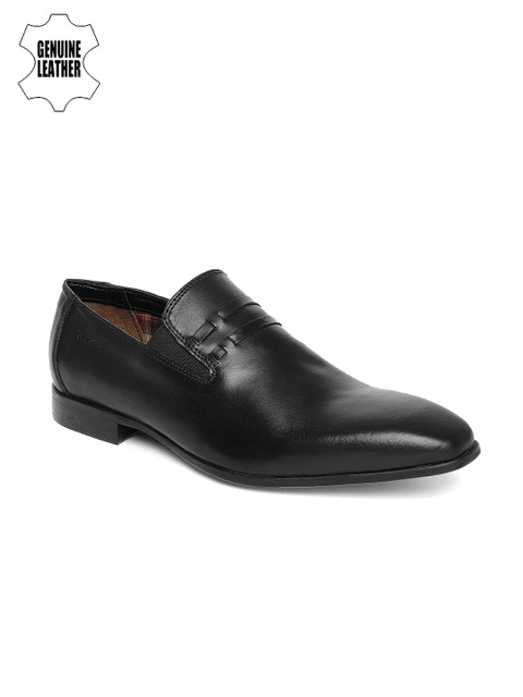 

Ruosh Dress Men Black Occasion Genuine Leather Formal Slip-Ons