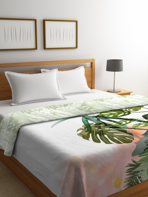 

Portico New York Multicoloured Floral AC Room 120 GSM Double Bed Comforter, Multi