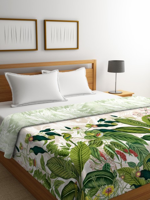 

Portico New York Multicoloured Floral AC Room 120 GSM Single Bed Comforter, Multi