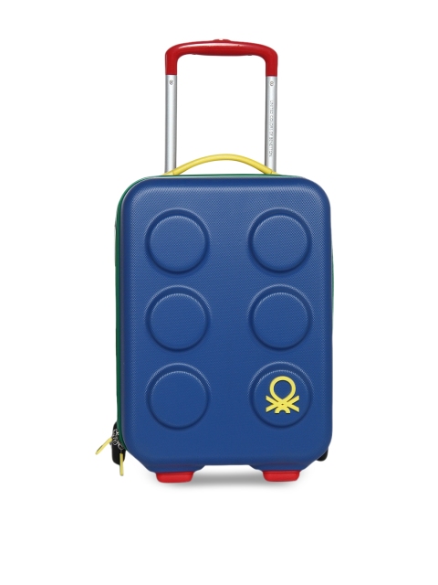 

BENETTON KIDS Blue Cabin Trolley Suitcase