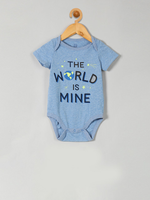 

GAP Baby Blue Graphic Bodysuit