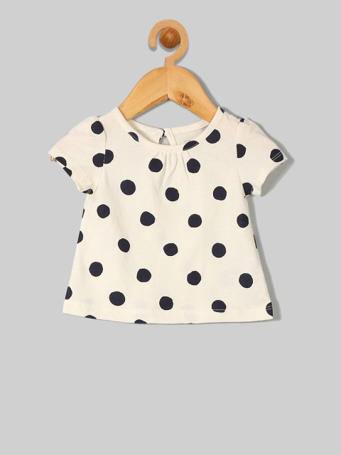 

GAP Girls Off-White Printed Top