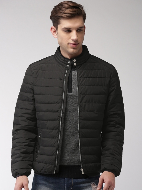 

Celio Men Black Solid Puffer Jacket