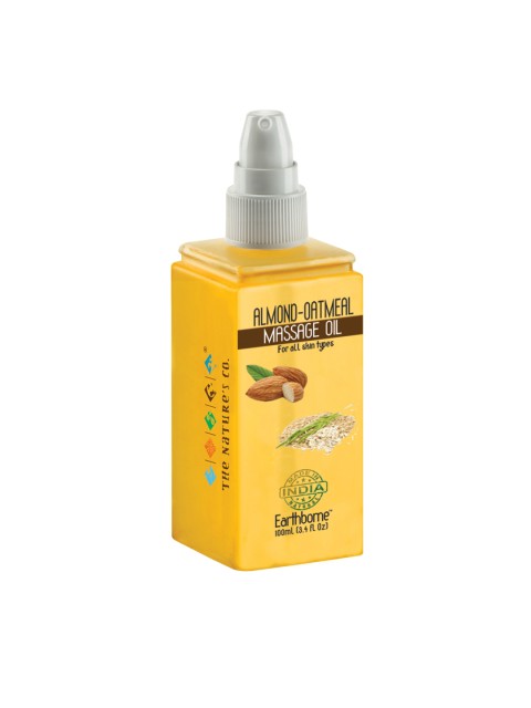 

The Natures Co Almond Oatmeal Massage Oil 100 ML, Yellow