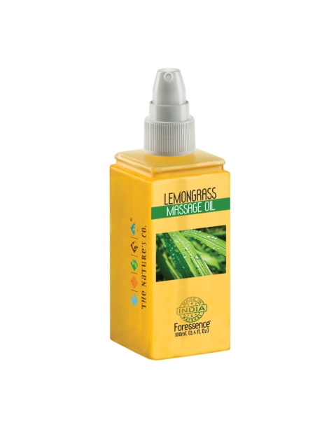 

The Natures Co LEMONGRASS MASSAGE OIL, Yellow