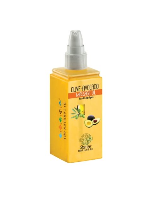 

The Natures Co OLIVE-AVOCADO MASSAGE OIL, Yellow