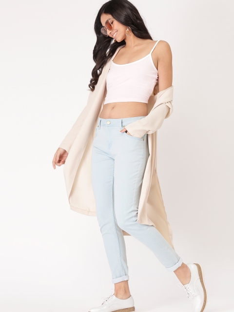 

DressBerry Women Blue Skinny Fit Mid-Rise Clean Look Stretchable Jeans