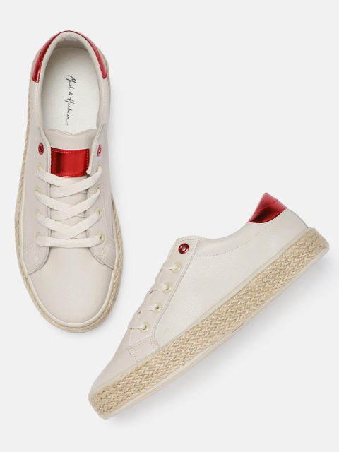 

Mast & Harbour Women Beige Sneakers