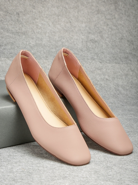 

ether Women Pink Solid Ballerinas