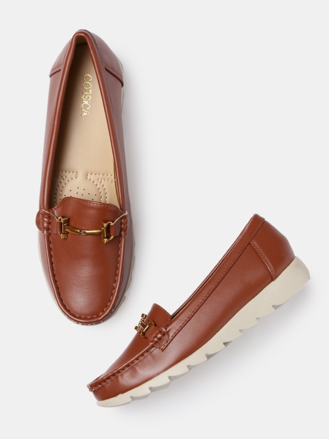 

CORSICA Women Brown Loafers