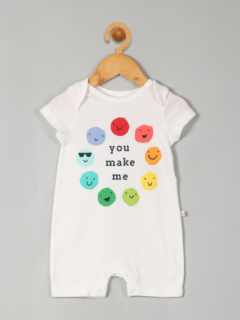 

GAP Girls White Personalitees Graphic Shorty Bodysuit