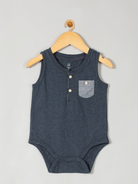 

GAP Girls Blue Tank Pocket Bodysuit