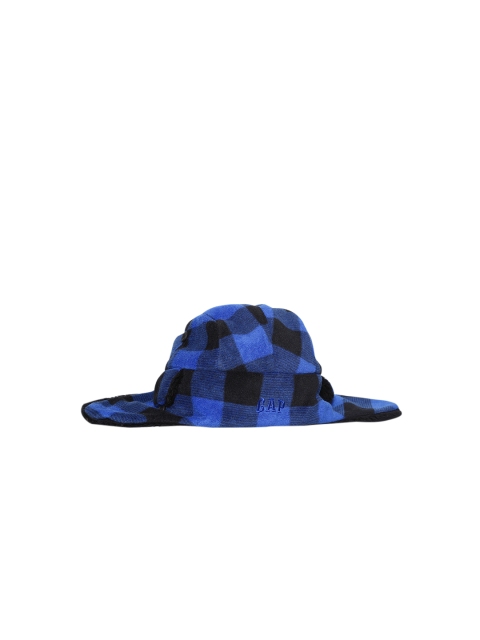 

GAP Boys Blue & Black Pro Fleece Trapper Hat