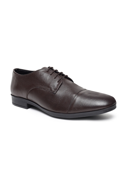 

Arrow Men Brown Grays Leather Formal Shoes