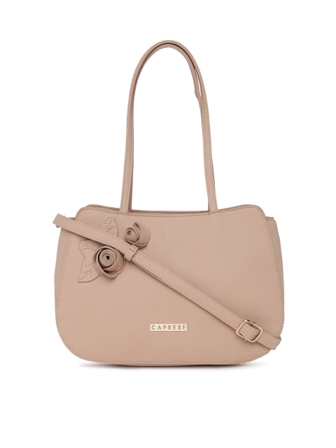 

Caprese Nude-Coloured Solid Shoulder Bag