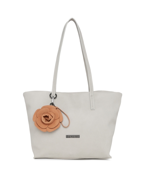

Caprese Grey Solid Shoulder Bag