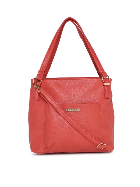 

Caprese Red Solid Shoulder Bag