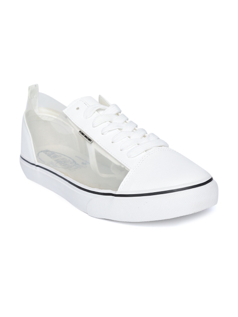 

Flying Machine Men Transparent & Off-White Sneakers