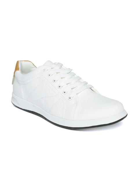

Flying Machine Men Off-White Sneakers