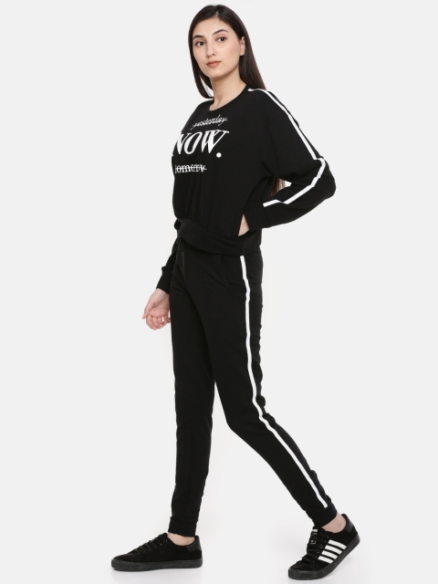 

Slumber Jill SJ Go for it NOW Women Jogger Set, Black